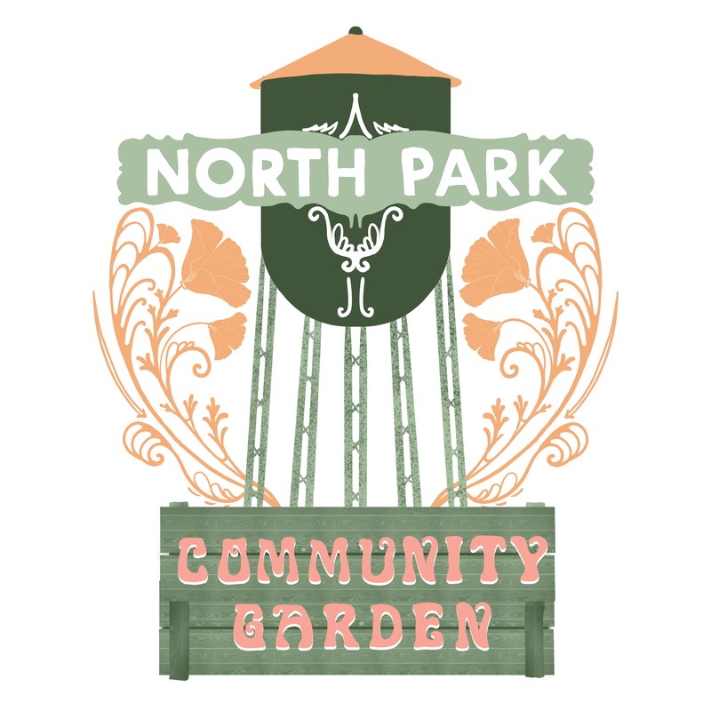 North Park Community Garden logo